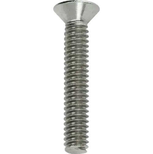A flat screw